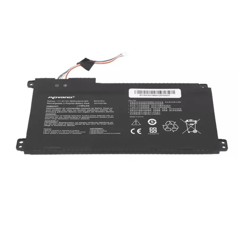 MITSU akku B31N1912 C31N1912 Asus E410MA L410MA - 3600 mAh (41 Wh)
