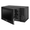 AMICA mikroaaltouuni AMGF17M2B grillillä, 17L, 700W, musta
