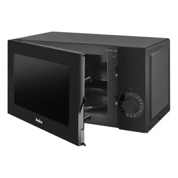 AMICA mikroaaltouuni AMGF17M2B grillillä, 17L, 700W, musta