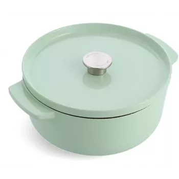 KitchenAid emaloidusta valuraudasta valmistettu paistinpata 26 cm, pistaasi