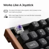 Keychron K8H-F1 75% Magnetic Wood Black -pelinäppäimistö