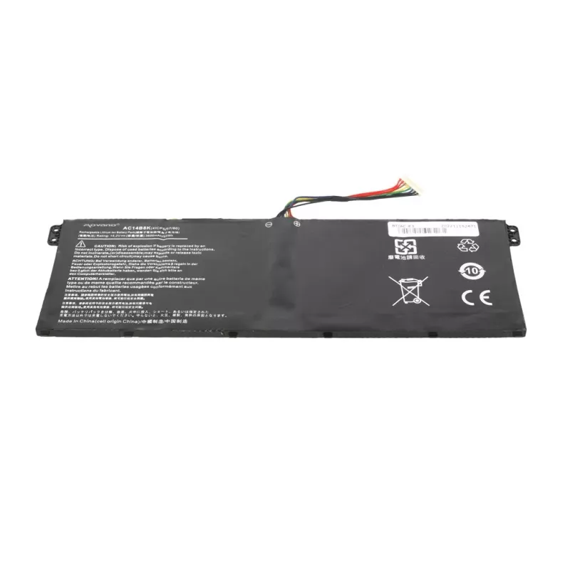 MITSU akku AC14B3K AC14B7K AC14B8K Acer E3-111 - 3600 mAh (55 Wh)