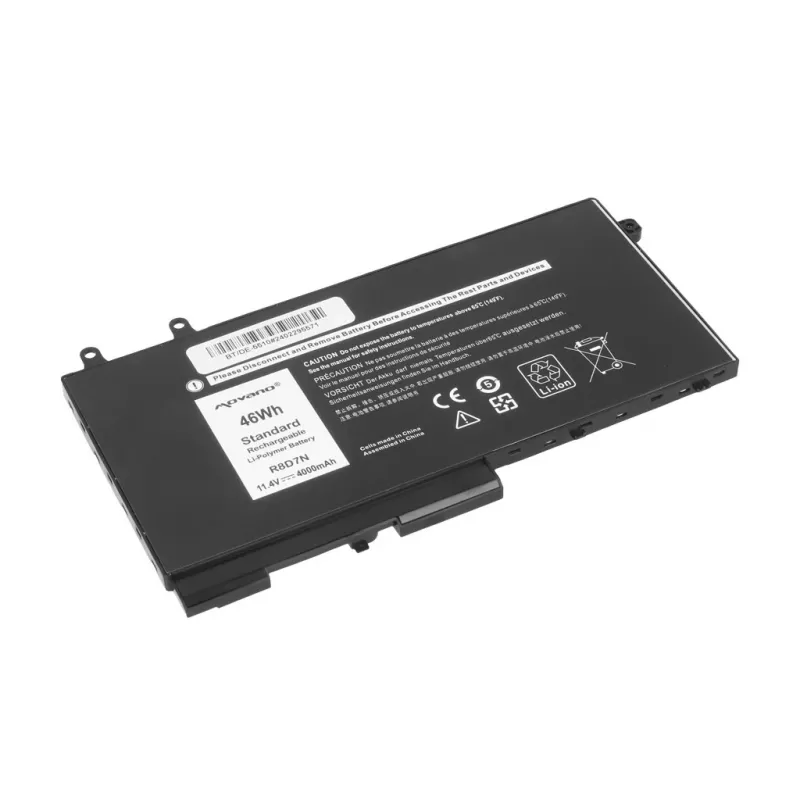 MITSU akku R8D7N Dell Latitude 5410 5411 5500 Precision 3541 3550 - 4000 mAh (46 Wh)