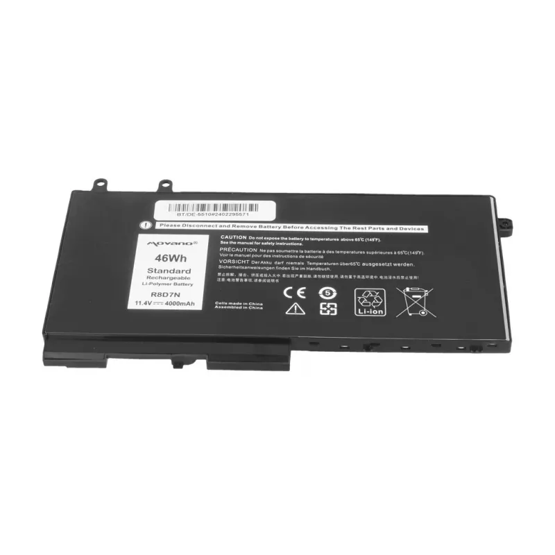 MITSU akku R8D7N Dell Latitude 5410 5411 5500 Precision 3541 3550 - 4000 mAh (46 Wh)