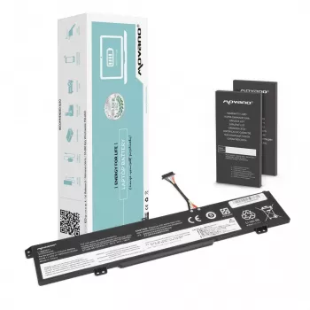 MOVANO akku L18M3PF1 Lenovo Ideapad L340-15IRH L340-17IRH - 4600 mAh (53 Wh)