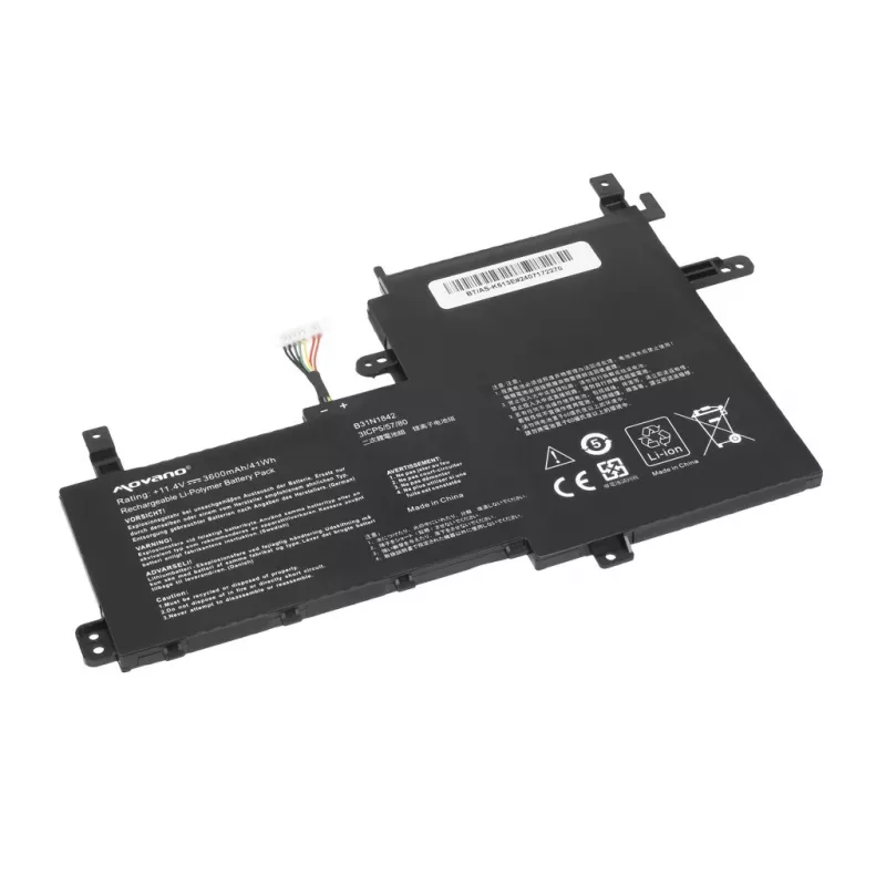 MITSU akku B31N1842 Asus Vivobook K513E M513I S513E V531FA X531F - 3600 mAh (41 Wh)