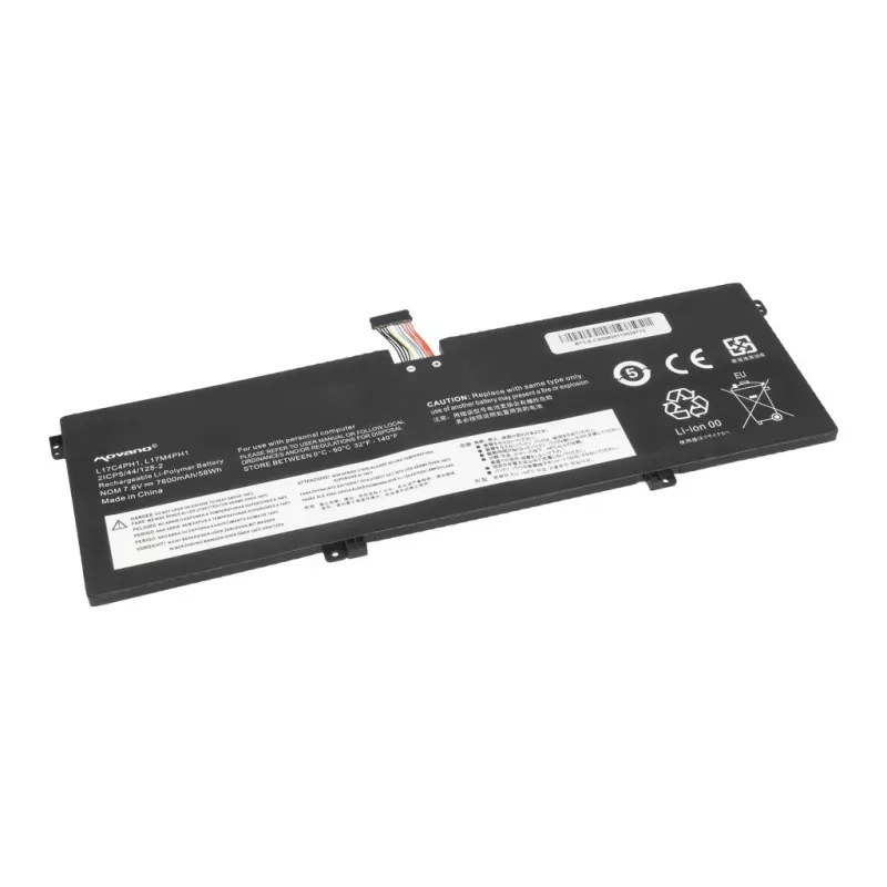 MOVANO akku L17C4PH1 Lenovo Yoga C930-13IKB - 7600 mAh (58 Wh)