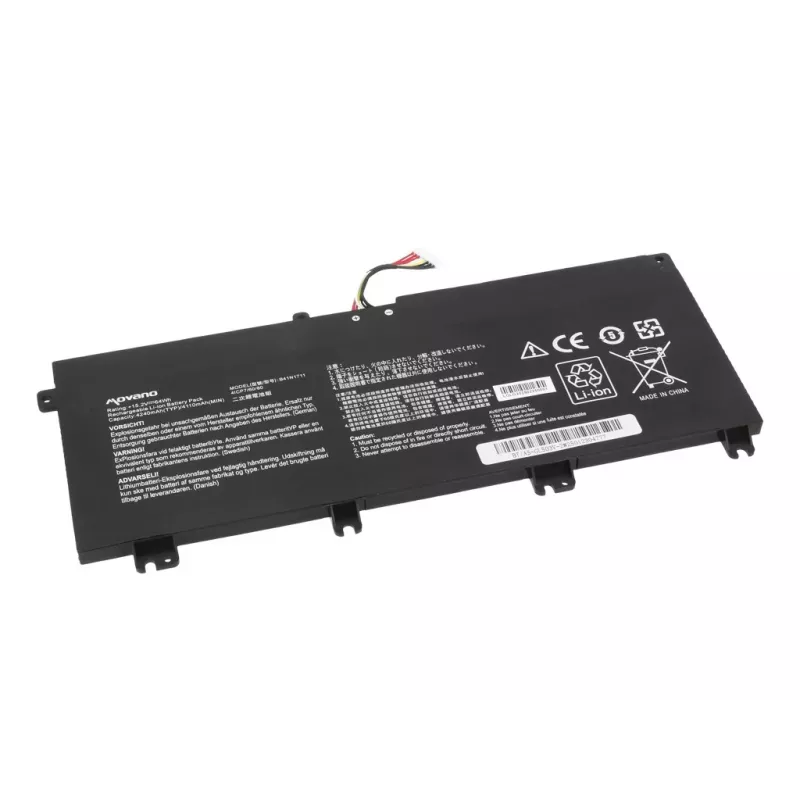 MOVANO akku B41N1711 Asus ROG Strix GL703VD GL503VM GL503VD FX503VM - 4240 mAh (64 Wh)