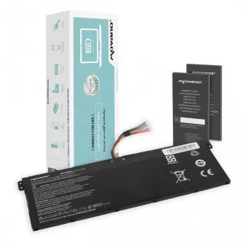 MOVANO akku AP19B8K Acer Aspire 3 A314-22 A315-56 A315-57 A315-58 A317 - 3400 mAh (39 Wh)