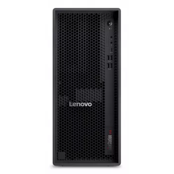 Lenovo ThinkStation P4 Tower -työasema, AMD Ryzen 9 PRO 9965, 64GB RAM, 512GB SSD, nestejäähdytteinen, Windows 11 Pro (30KN003KGE)
