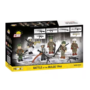 COBI Small Army Battle of the Bulge 1944 rakennuspalikkasarja, 75 osaa, 1 US-sotilashahmo