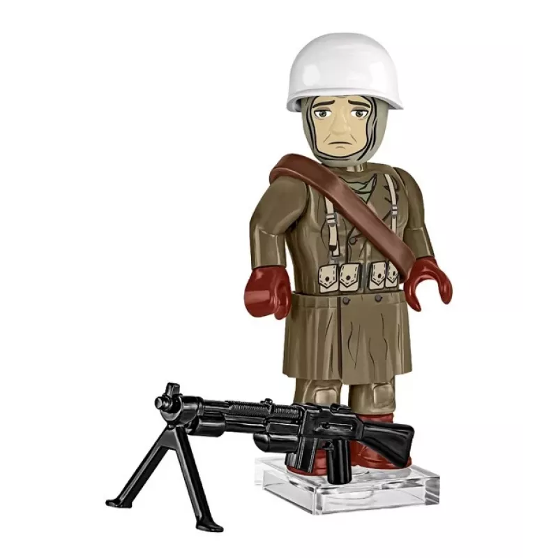COBI Small Army Battle of the Bulge 1944 rakennuspalikkasarja, 75 osaa, 1 US-sotilashahmo