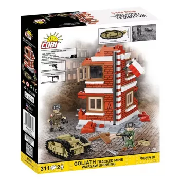 COBI Historical Collection Goliath telaketjumiina Varsovan kansannousu 1:35 rakennussarja - 311 osaa