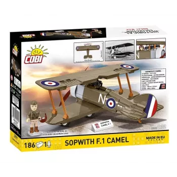COBI 186 osaa HC GREAT WAR / 2999 / Sopwith F.1 Camel
