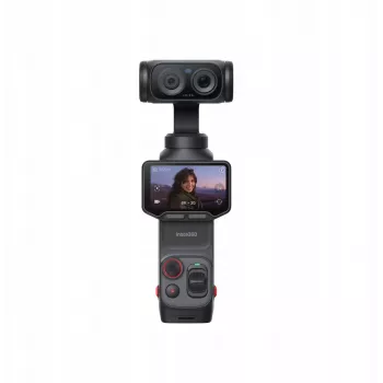 Insta360 Luna Ultra 8K -gimbal-kamera, Standard Bundle, Cosmic Black