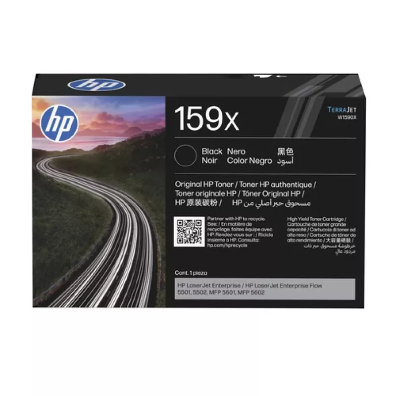 HP 159X High Yield musta alkuperäinen LaserJet-värikasetti