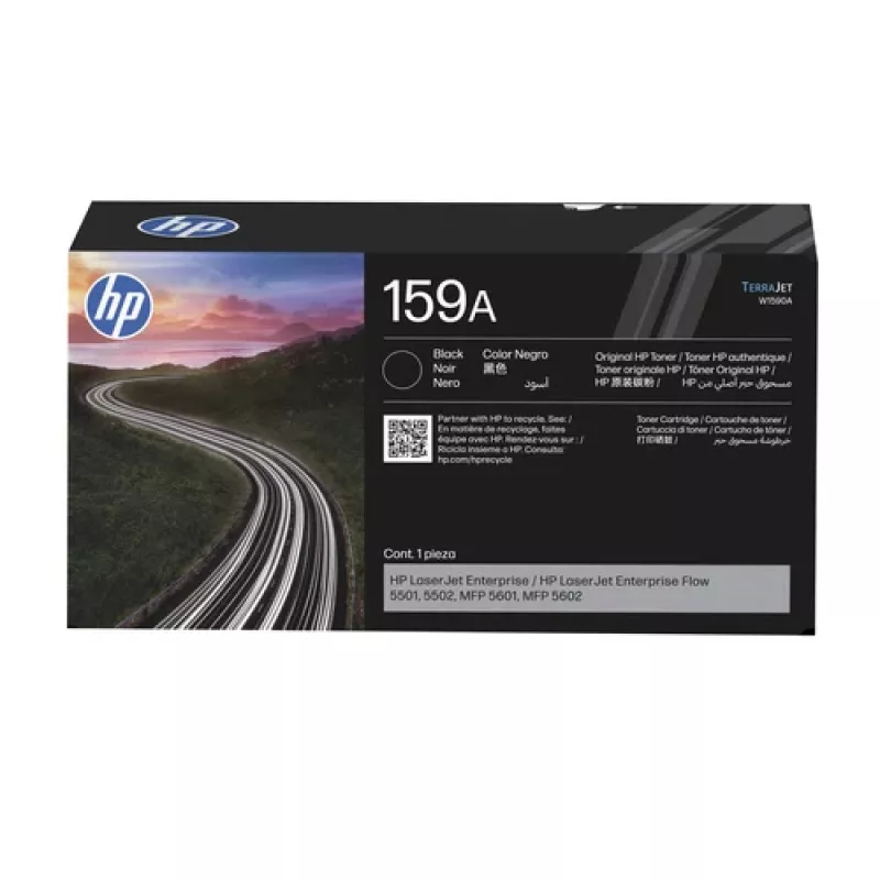 HP 159A musta alkuperäinen LaserJet-värikasetti (W1590A)