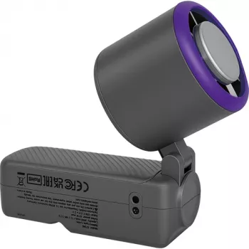 Verbatim Cool'n' Go Ice Touch Pro käsituuletin harmaa/violetti