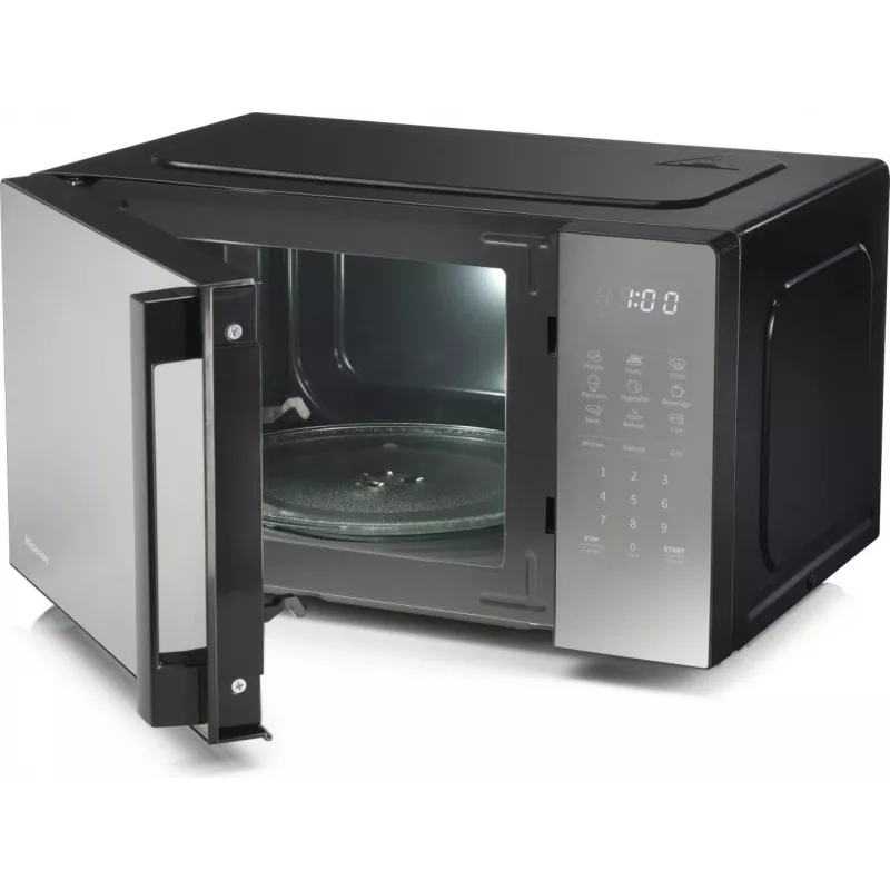 Hisense 742039 vapaasti seisova mikroaaltouuni 20L 700W hopea