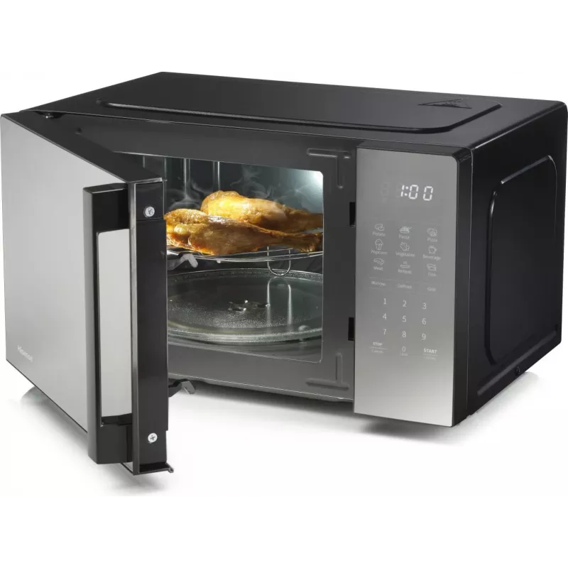 Hisense 742039 vapaasti seisova mikroaaltouuni 20L 700W hopea