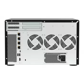 QNAP TVS-h1277AX-R5-16G 12-paikkainen QuTS hero NAS, 8x 3.5 SATA + 4