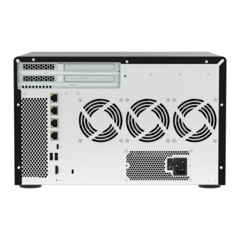 QNAP TVS-h1277AX-R5-16G 12-paikkainen QuTS hero NAS, 8x 3.5 SATA + 4