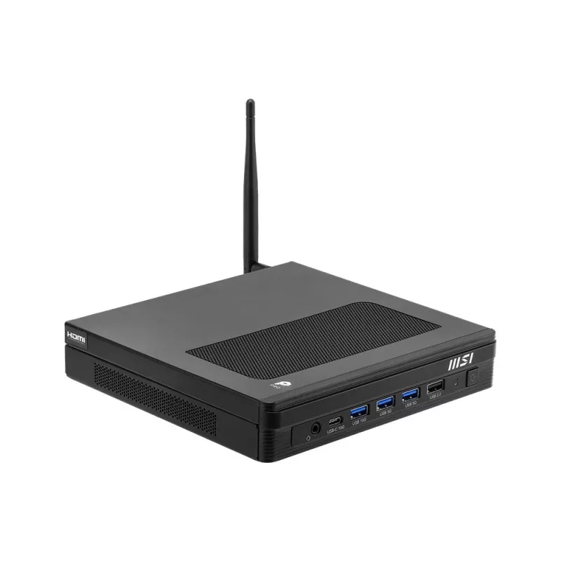 MSI PRO DP10 A14MG-004EU Mini-PC - Intel Pentium G7400, 8GB RAM, 128GB SSD, Windows 11 Pro, musta