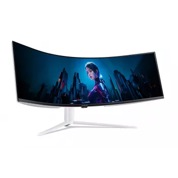Acer Predator Z57A 57,1 tuuman kaareva 120Hz DQHD pelinäyttö (valkoinen)