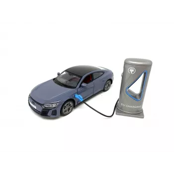 PULIO Auto MSZ 1/36 Audi RS E-Tron GT Light & Sound die-cast pienoismalli