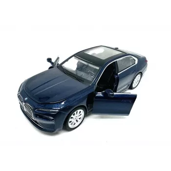 PULIO Auto MSZ 1/32 BMW i7 valo- ja äänidiecast-pienoismalli