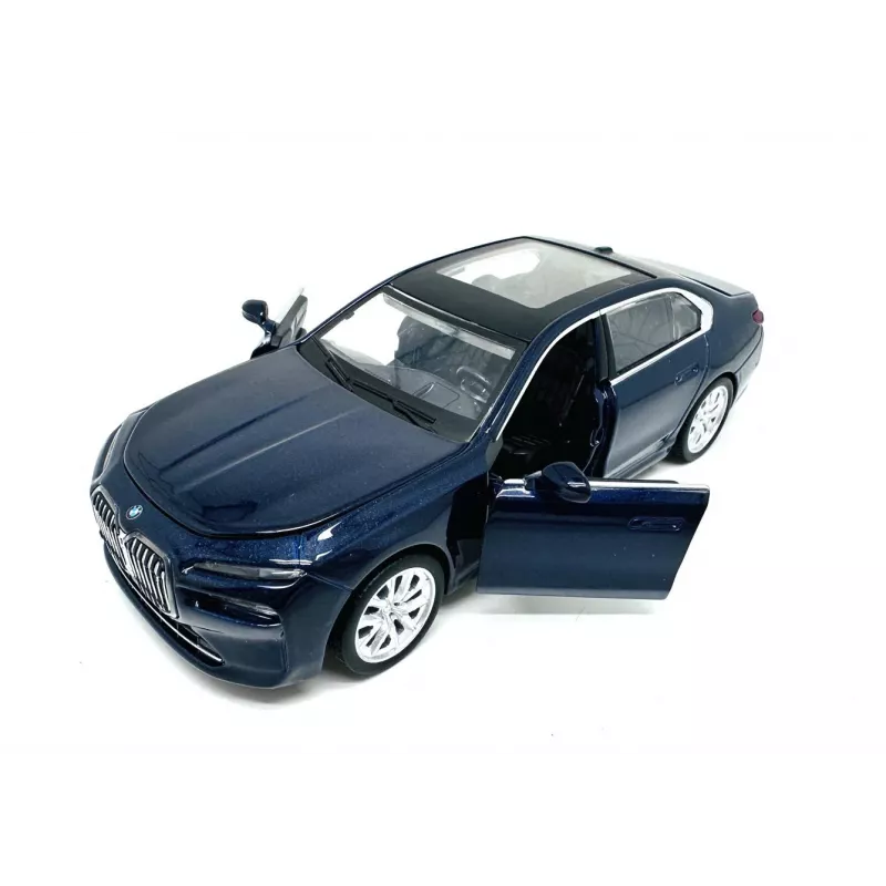 PULIO Auto MSZ 1/32 BMW i7 valo- ja äänidiecast-pienoismalli