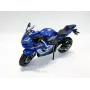 PULIO MSZ 1/12 Suzuki GSX-R1000 sininen diecast-moottoripyörämalli