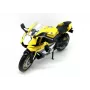 PULIO Moottoripyörä MSZ 1/12 Yamaha YZF-R1 keltainen diecast-malli