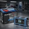 Qoltec 52669 älykäs akkulaturi 12V 6A korjaustoiminnolla AGM GEL LiFePO4