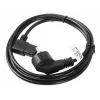 LANBERG CA-C13C-12CC-0030-BK 3 m kulmavirtajohto Schuko-IEC C13, H05VV-F 3G1.0, VDE, musta