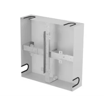 LANBERG kaapelivaraston säilytysteline 400 x 400 mm - harmaa AK-3144-S