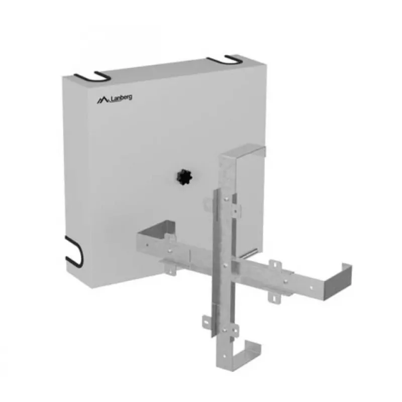 LANBERG kaapelivaraston säilytysteline 400 x 400 mm - harmaa AK-3144-S