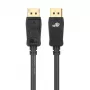 TB DisplayPort-kaapeli 3m M/M v2.0 80Gbps 16K HDR