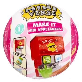 MGA Miniverse Make It Mini Soda Dispenser Diner Series 1 DIY-miniatyyrirakennussarja