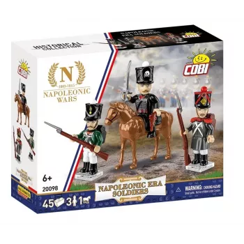 COBI KLOCKI Napoleonic Era sotilaat rakennuspalikat minihahmot