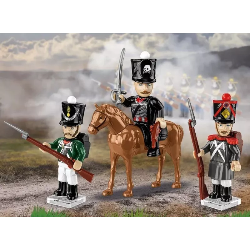 COBI KLOCKI Napoleonic Era sotilaat rakennuspalikat minihahmot