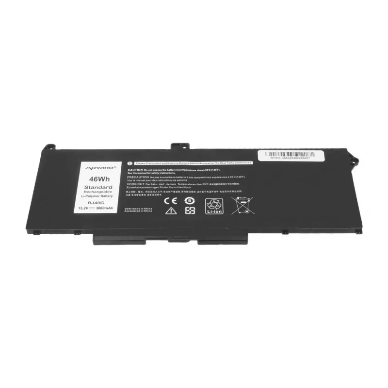 MITSU akku RJ40G Dell Latitude 5520 5420 Precision 3560 - 3000 mAh (46 Wh)