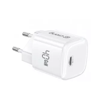 CRONG NEO GaN 40W USB-C PD 3.2 seinälaturi AVS:llä - valkoinen