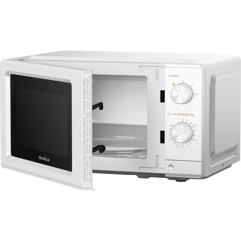 AMICA MMF20M3W mikroaaltouuni, 20 l, 700 W, valkoinen