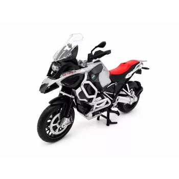 PULIO moottoripyörä MSZ 1/12 BMW R125GS Adventure hopea die-cast-malli
