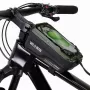 WILDMAN GX200 pyörän runkolaukku puhelintelineellä, vihreä