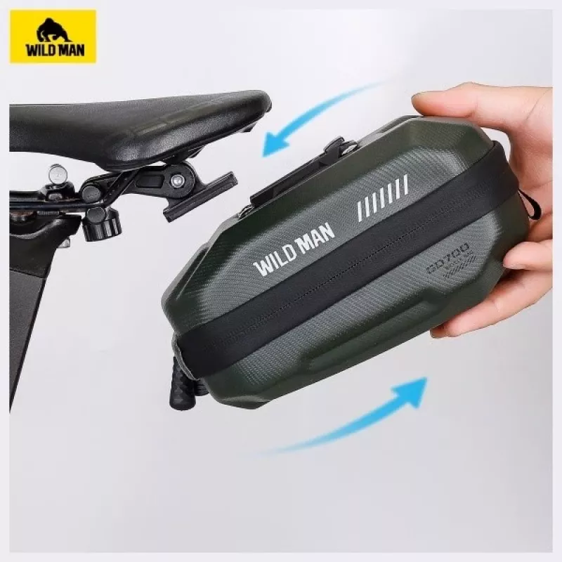 WILDMAN GD700 pyörän satulalaukku vihreä