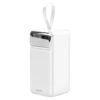 Savio BA-15 varavirtalähde 50000 mAh valkoinen