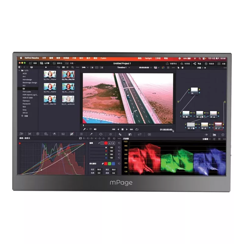 MAXCOM kannettava näyttö Mpage 15 - 15,6