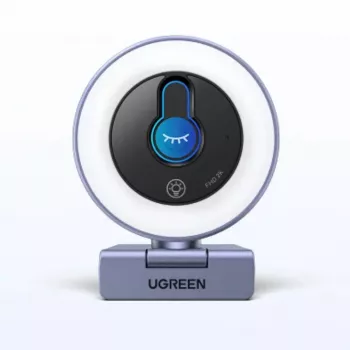 UGREEN CM910 web-kamera, 2K, 30FPS, LED-valo, sisäänrakennettu mikrofoni